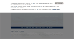 Desktop Screenshot of en.delphiayachts.eu